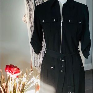 Michael Kors Belted Shirt Dress